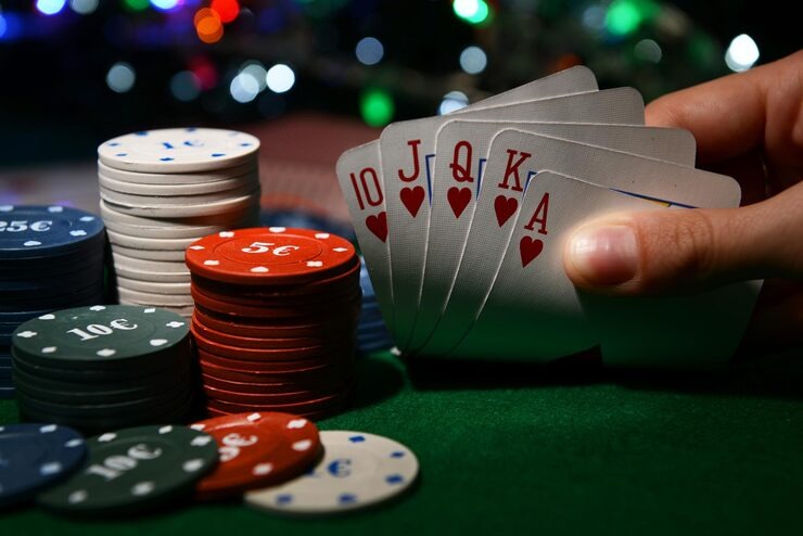 Live schedule display showing football fixtures and casino session times on royal123 platform